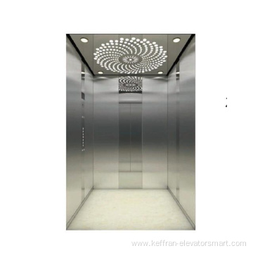 stainless steel small home office elevator cabin design